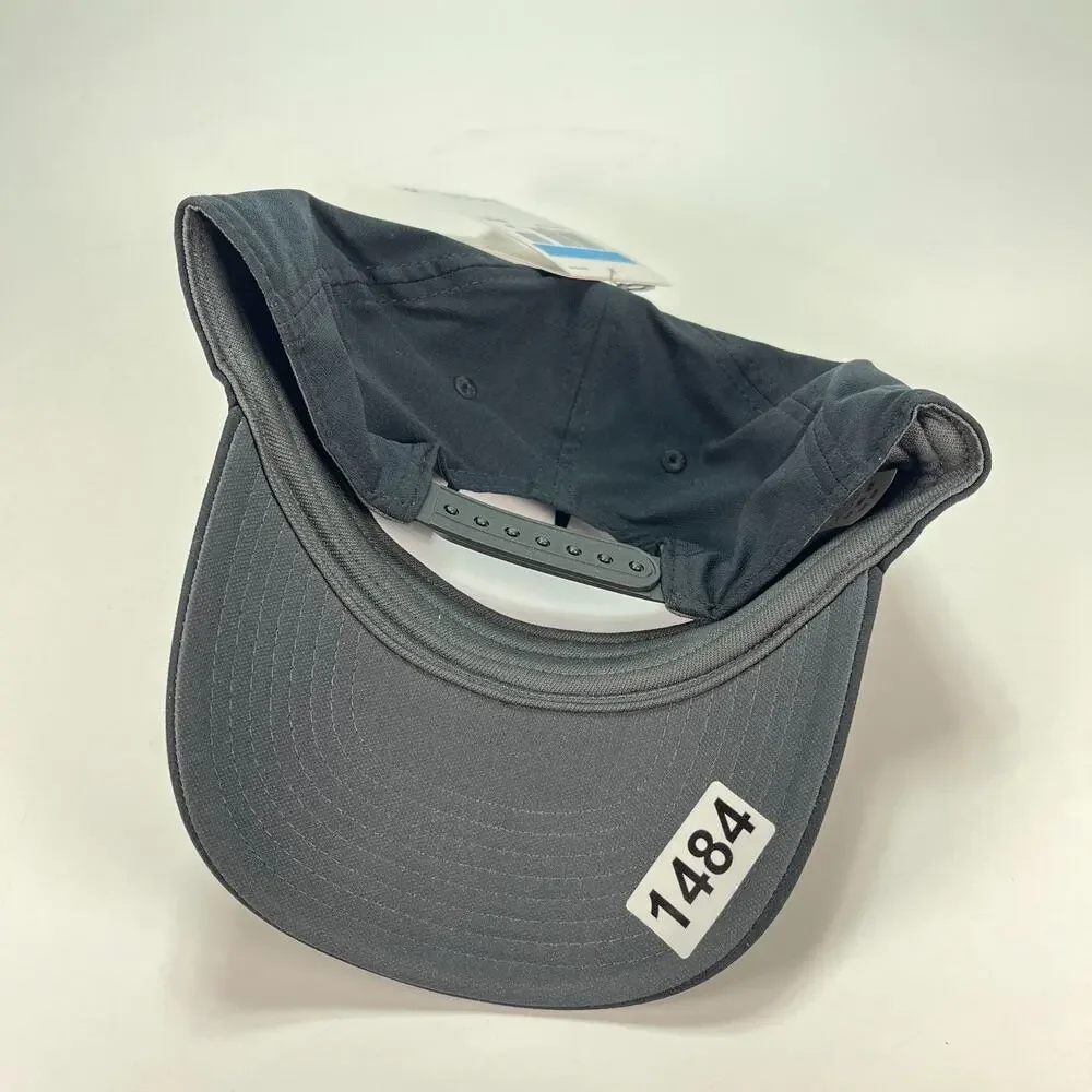 Nike Dri-FIT Black Structured Swoosh Mid Depth Baseball Club Cap FV5563-010 M/L - Picture 5 of 5